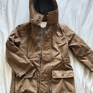 Authentic Gucci Kids Padded Wool Parka Sz6 chocolate brown. Unisex. Like new
